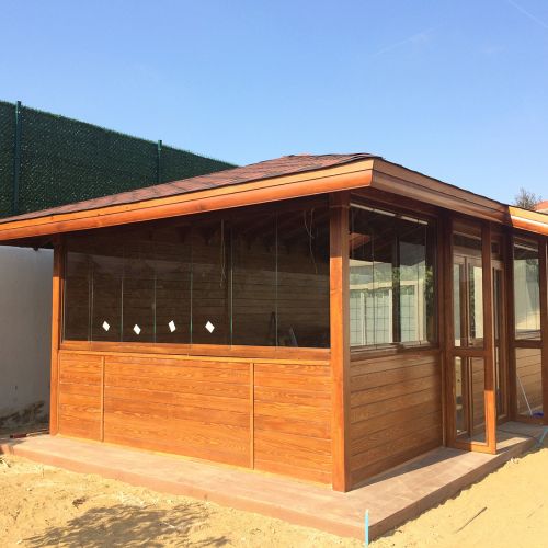 Kış Bahçesi- Pelican Hill Batı Mahal | Ayancık Ahşap | Bio Pellet - Lambri - Yalı Baskı