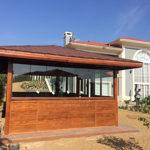 Kış Bahçesi- Pelican Hill Batı Mahal | Ayancık Ahşap | Bio Pellet - Lambri - Yalı Baskı