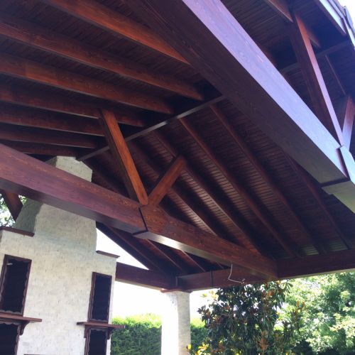 Açık Mutfak Uygulaması- Alkent 2000 | Ayancık Ahşap | Bio Pellet - Lambri - Yalı Baskı